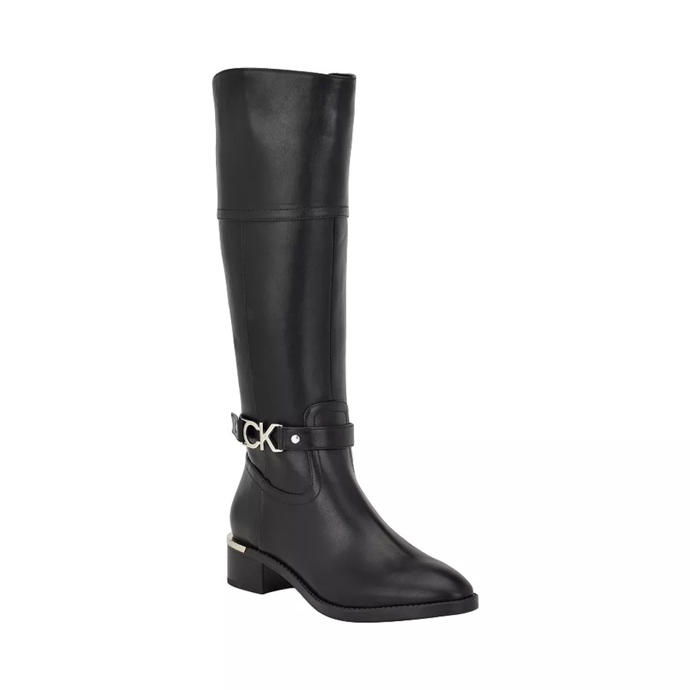Calvin Klein Black Over the Knee Boots